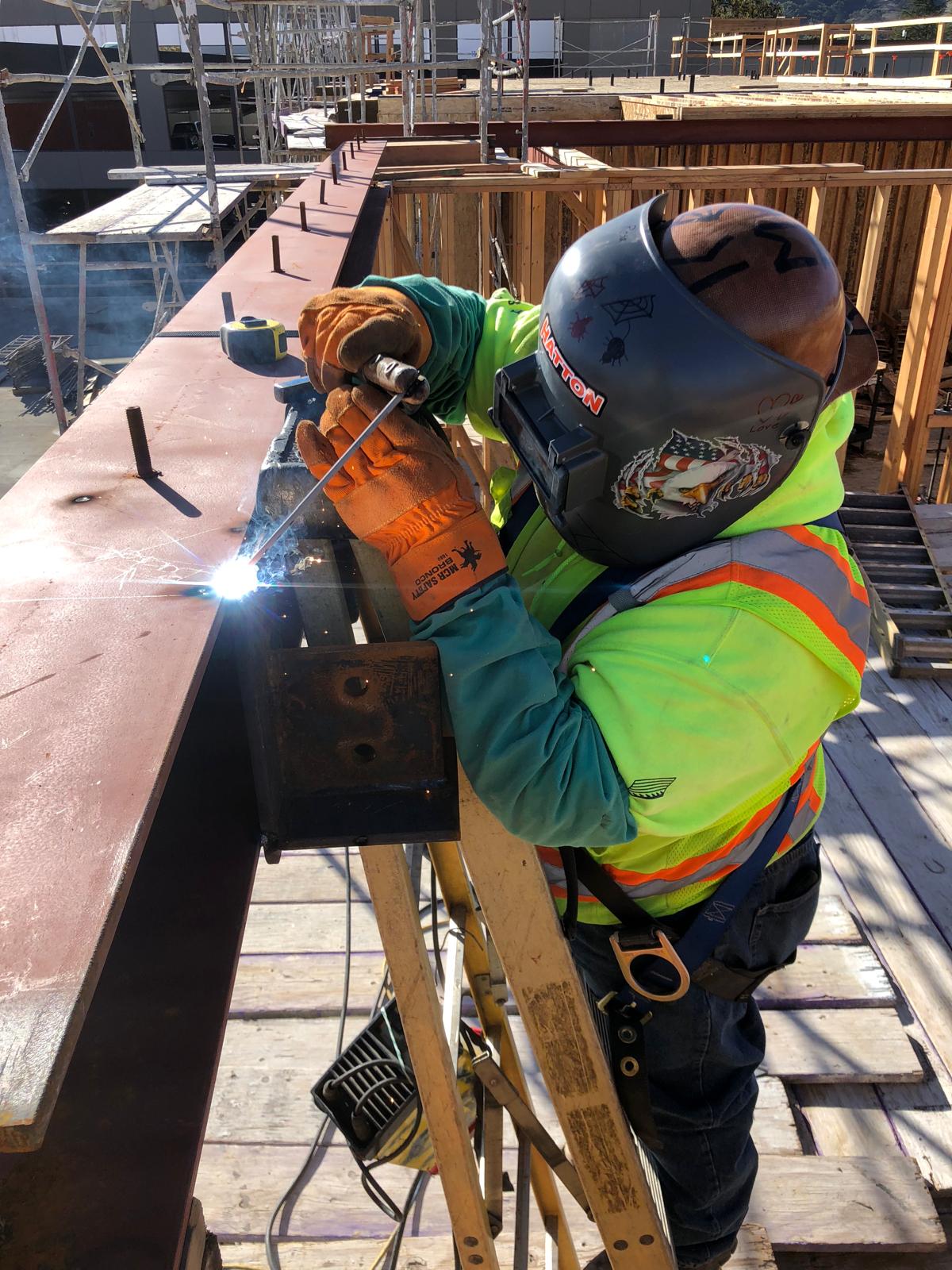 Structural steel fabrication and installation Bay Area