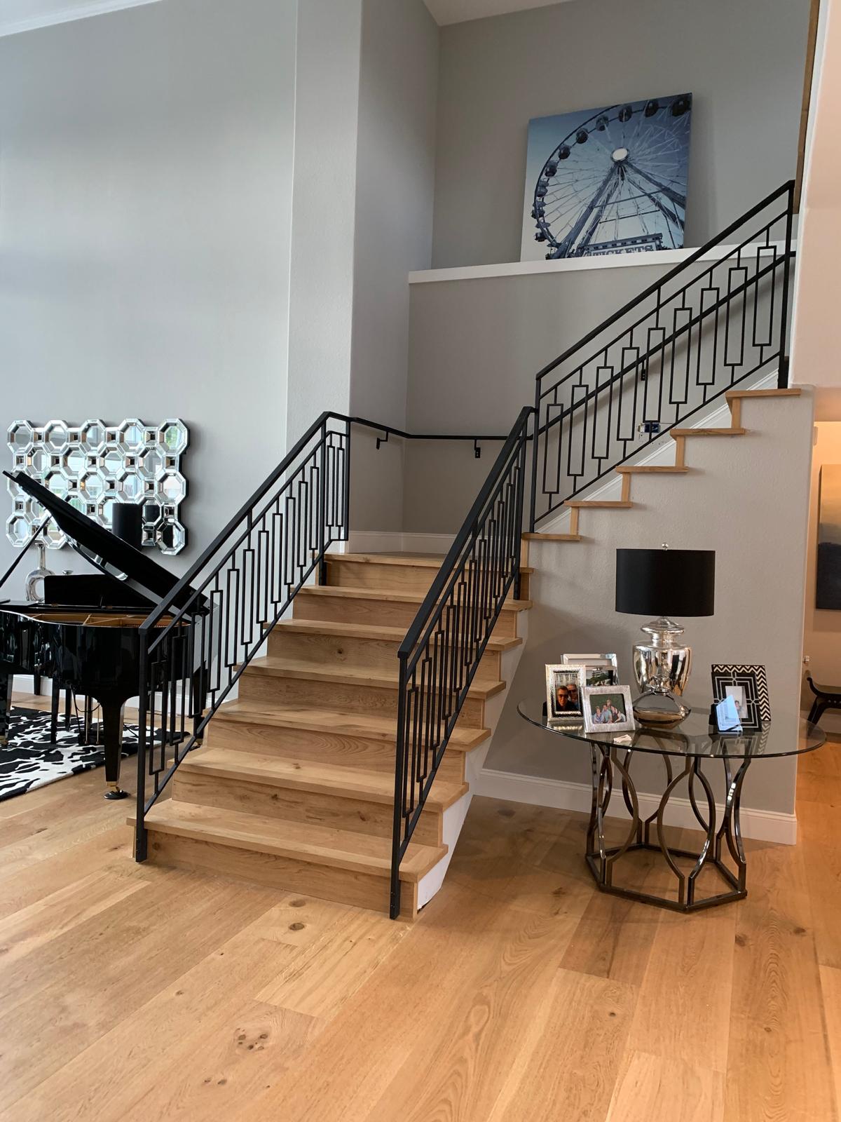 Custom steel railings Bay Area