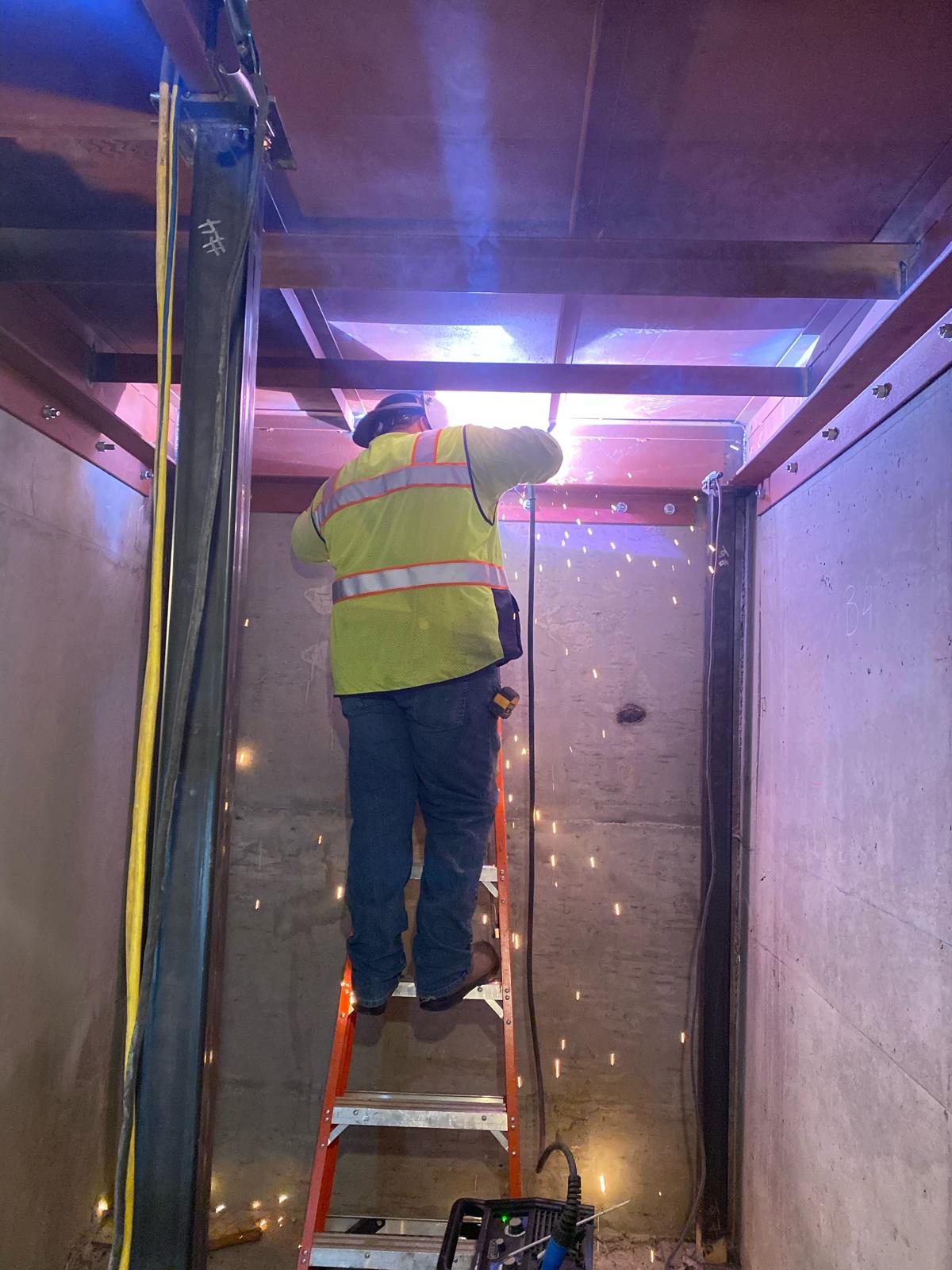 Steel fabrication project Bay Area - structural steel work